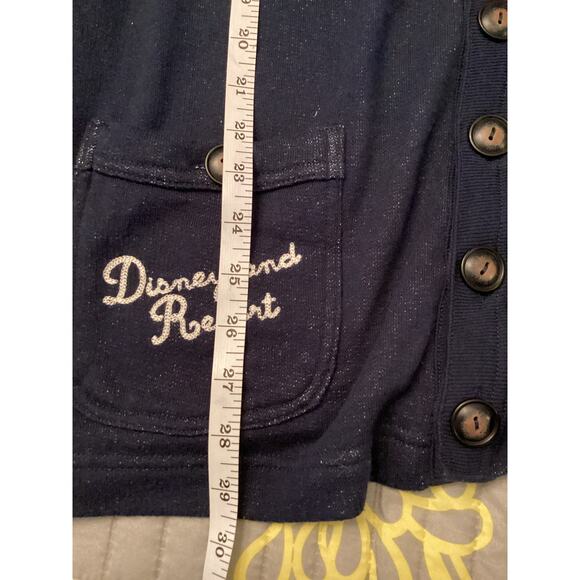 Disney Parks "Mickey State" Disneyland Mickey Mouse Varsity Cardigan M - Picture 7 of 7